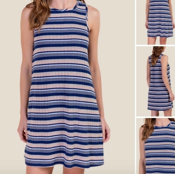 Francesca's Collections Dresses & Skirts - Francesca's Collection Mi Ami Ramirez Stripe Dress